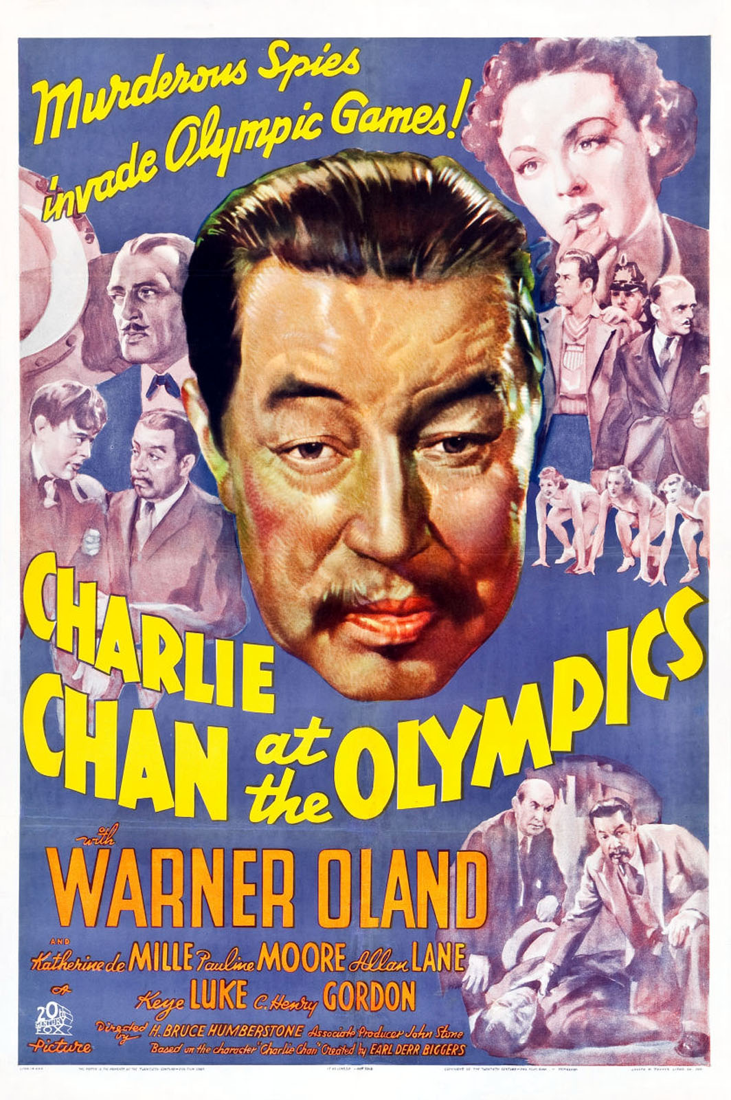 CHARLIE CHAN AT THE OLYMPICS